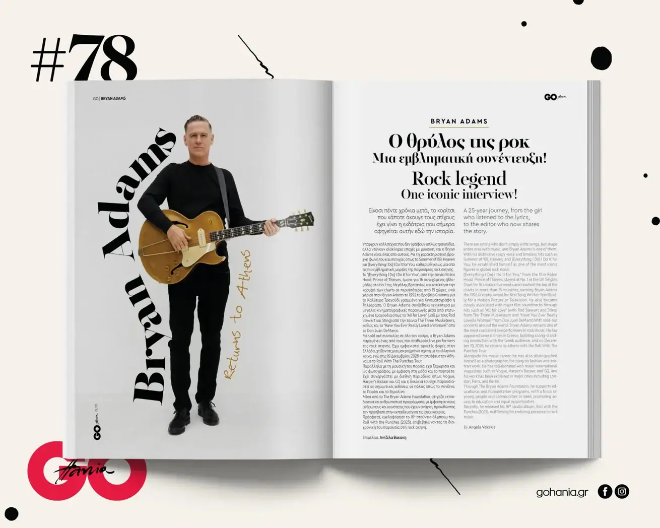 Bryan Adams | Exclusive Interview