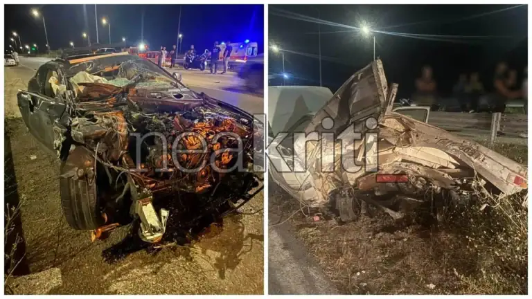 Νέα τραγωδία στην Κρήτη: Νεκρός ηλικιωμένος, ένας τραυματίας – Σοκαριστικές εικόνες από τη σύγκρουση