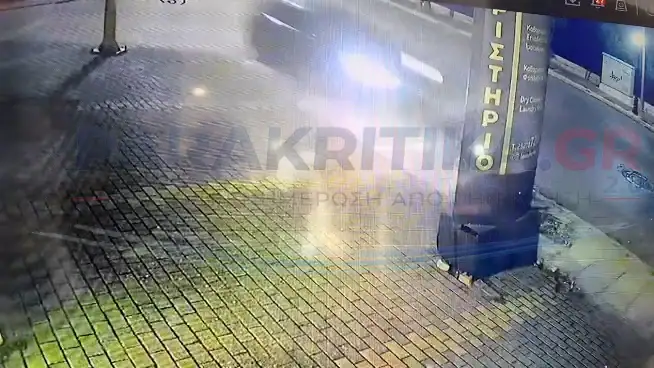 Χανιά: Βίντεο-ντοκουμέντο από το τροχαίο στην Παρηγοριά – Παρά τρίχα γλίτωσε μοτοσικλετιστής