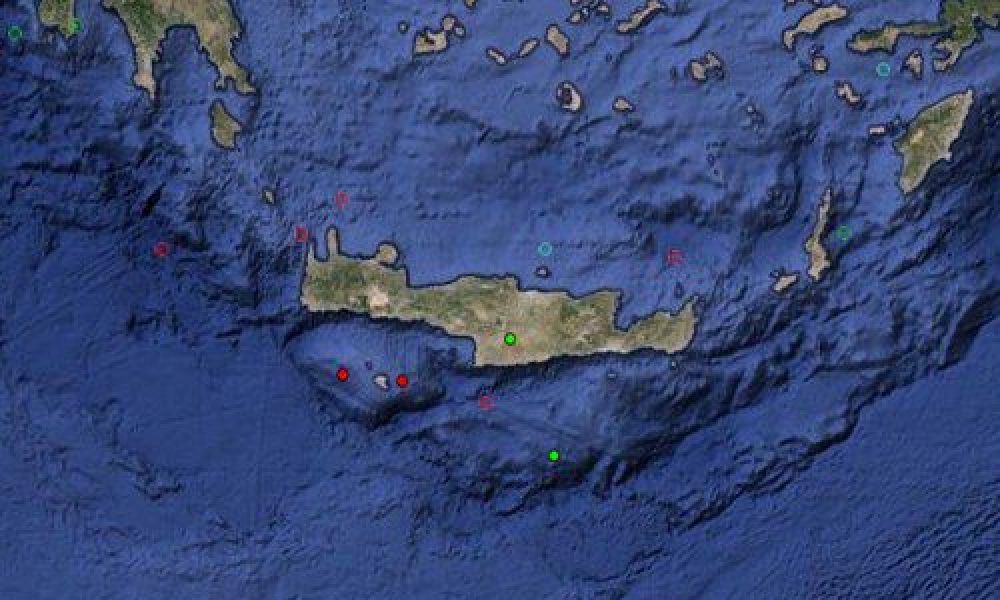 Νύχτα αναταράξεων στην Κρήτη - τέσσερις σεισμικές δονήσεις!