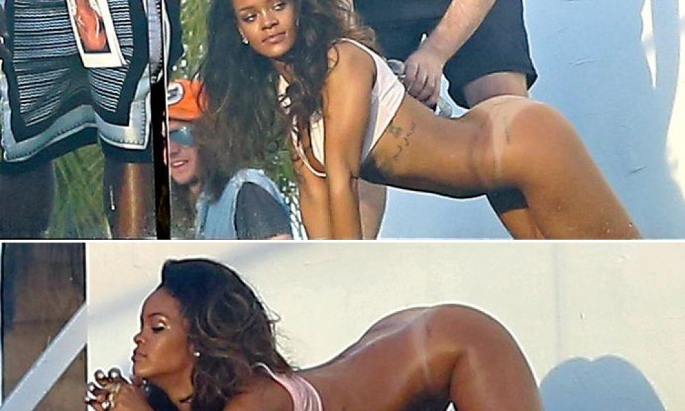 Προκαλεί ΕΓΚΕΦΑΛΙΚΑ η Rihanna: Ποζάρει στα... τέσσερα χωρίς ΒΡΑΚΙ