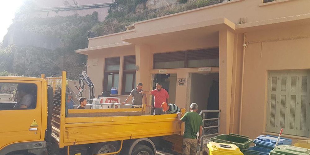 Χανιά: Αλλάζουν οι τουαλέτες στο Ενετικό Λιμάνι! (φωτο)