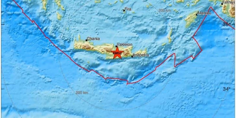 Νέος δυνατός σεισμός ταρακούνησε την Κρήτη! – Χόρευε το νησί όλο την νύχτα