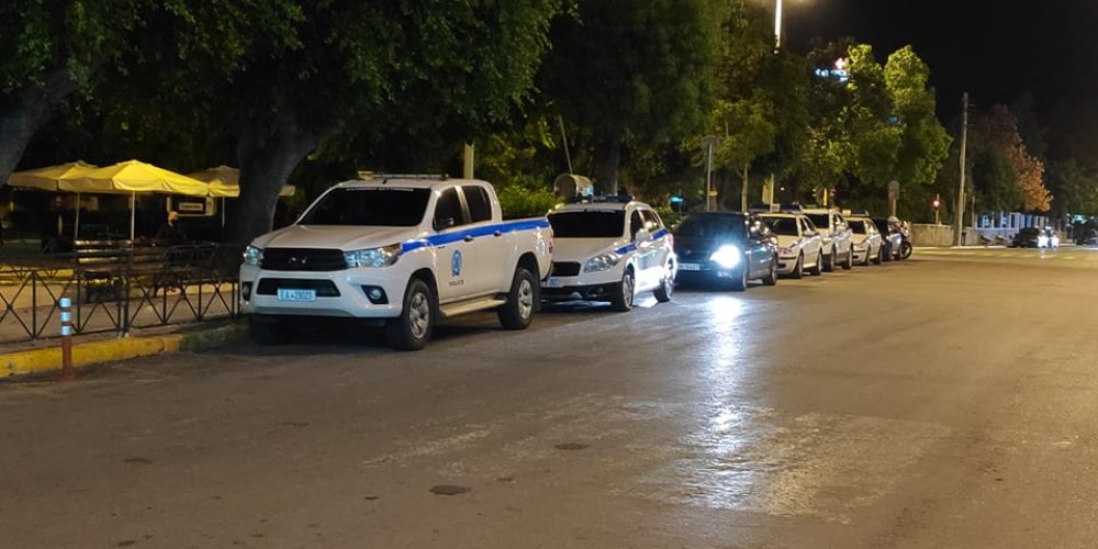 Χανιά: Έντονη αστυνομική παρουσία στο κέντρο της πόλης (φωτο)
