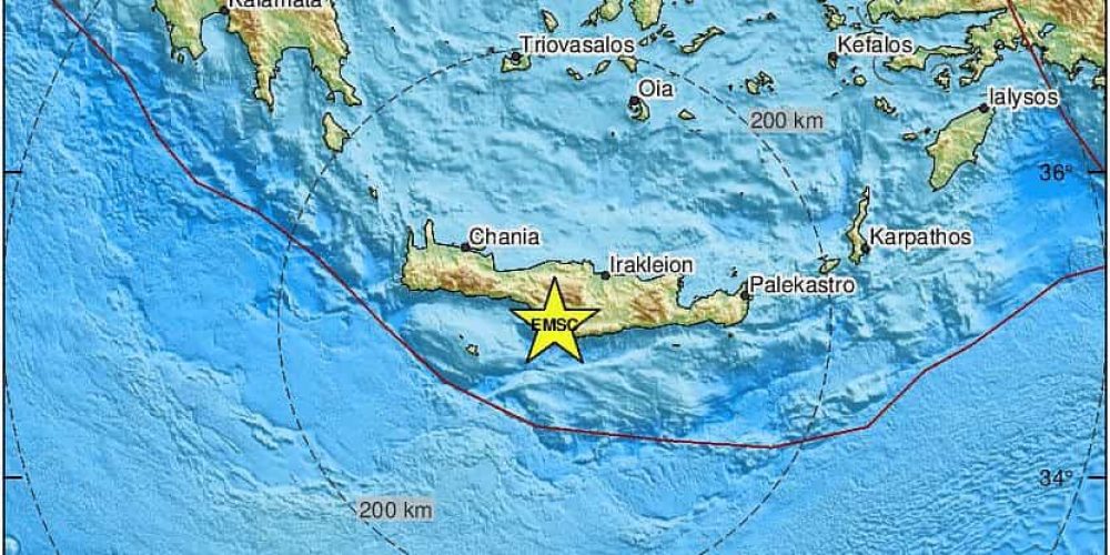 Σεισμός τώρα στην Κρήτη – Νέα αναστάτωση για τους κατοίκους