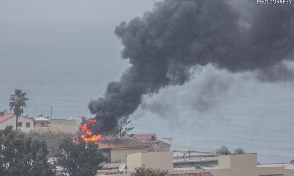 Χανιά: Πυρκαγιά σε ξενοδοχείο στις Καλύβες