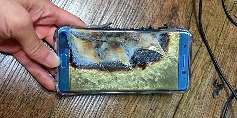 Η Samsung σταματάει προσωρινά την παραγωγή των Galaxy Note 7 λόγω… φωτιάς!