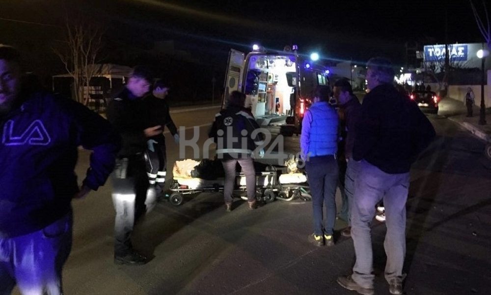Χανιά: Τροχαίο ατύχημα στο κόμβο του Κλαδισού - Τραυματίστηκε μία κοπέλα (φωτο)