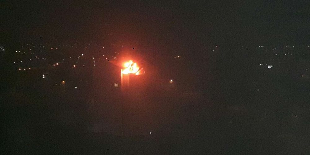 Χανιά: Φωτιά σε ταράτσα πολυκατοικίας στον Αγ. Ιωάννη (φωτο)