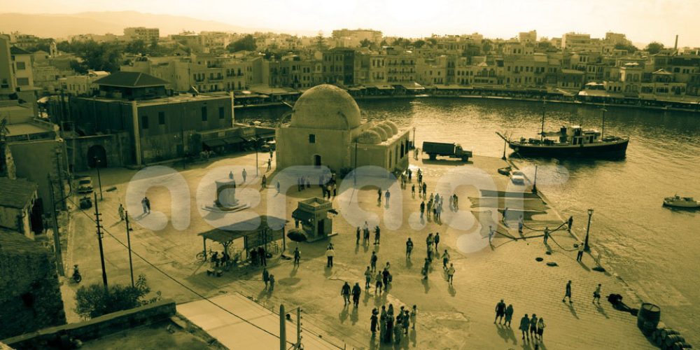Φωτογραφίες από τα γυρίσματα της χολιγουντιανής ταινίας στο παλιό λιμάνι των Χανίων.
