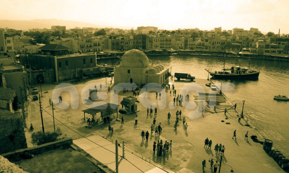 Φωτογραφίες από τα γυρίσματα της χολιγουντιανής ταινίας στο παλιό λιμάνι των Χανίων.