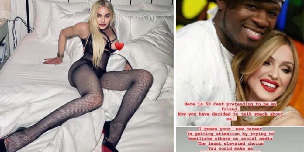 Φαρμακερά σχόλια του 50 Cent για τις αποκαλυπτικές φωτογραφίες της Madona – «Γριά που το παίζει Like a Virgin» (φωτο)