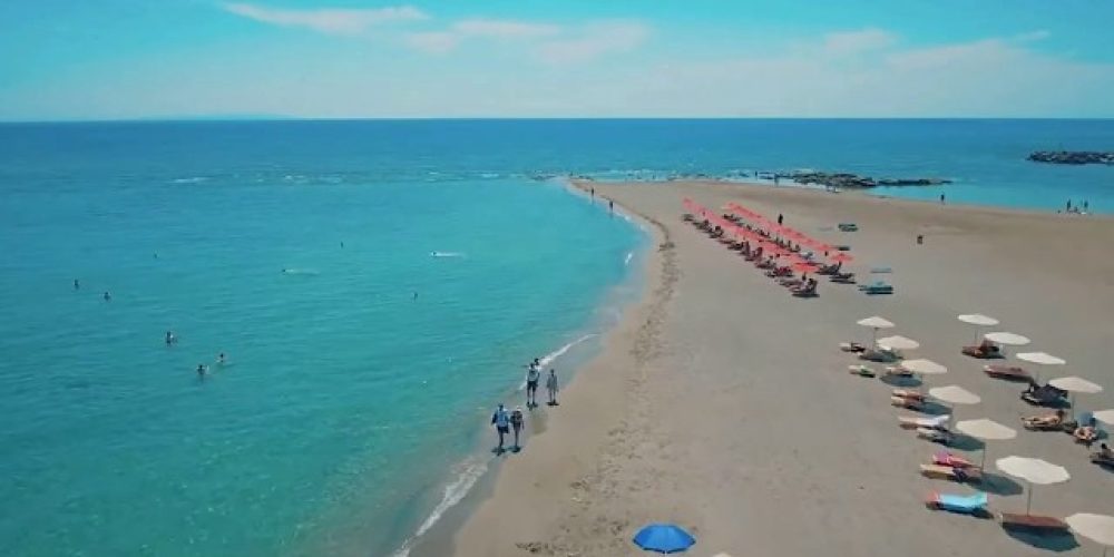 Οι πιο όμορφες παραλίες στα Χανιά από ψηλά (video)