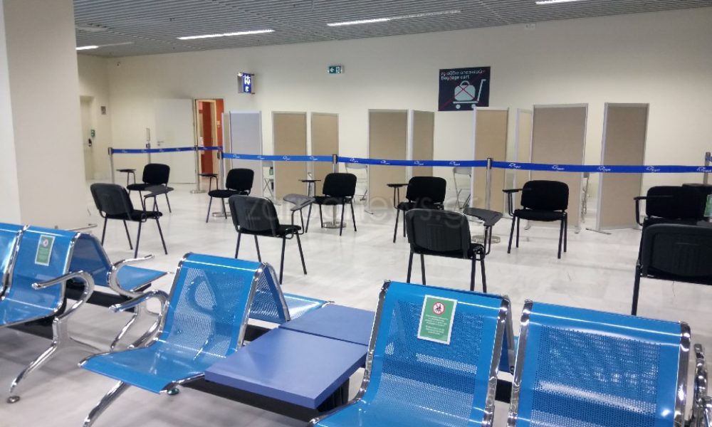 Χανιά: Εδώ θα γίνονται τα τεστ κορωνοϊού στους τουρίστες στο αεροδρόμιο (φωτο)