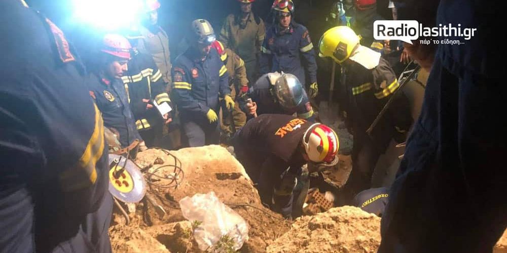 Τραγωδία στην Κρήτη: Βράχος καταπλάκωσε κατάλυμα – Μια γυναίκα νεκρή, ένα παιδί τραυματίστηκε