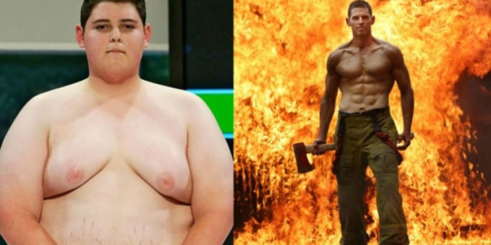 Η τρελή μεταμόρφωση ενός πυροσβέστη: Έχασε 71 κιλά! (pics)