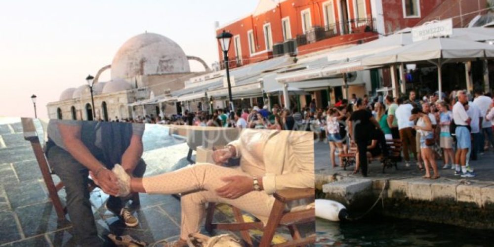 Κατασκοτώθηκε τουρίστρια στο λιμάνι των Χανίων Συνεχίζονται τα ατυχήματα από τις σπασμένες πλάκες (Photos)