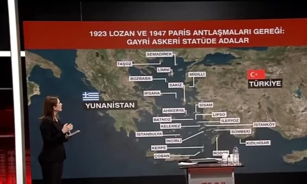 Παραλήρημα Τούρκων δημοσιογράφων του CNN Turk: «Να πάρουμε τα νησιά που μας έκλεψε η Ελλάδα» (video)