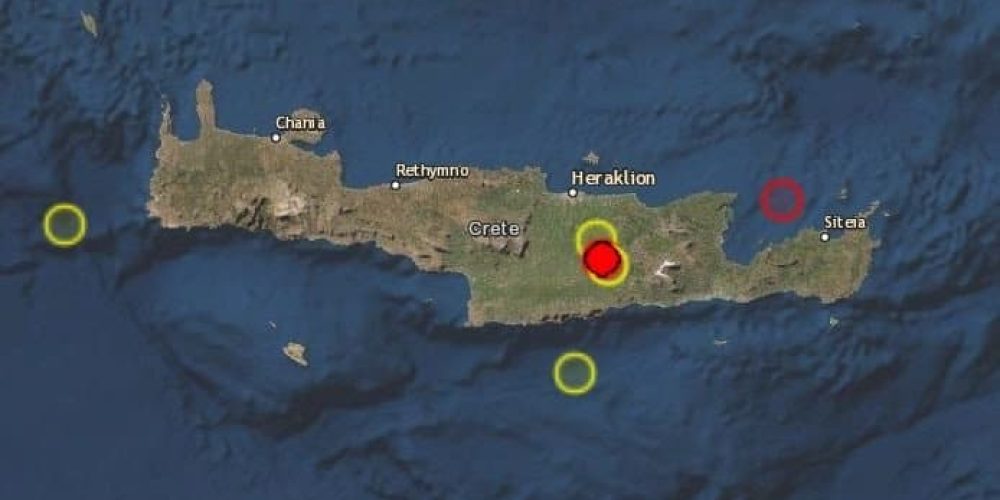 Δυνατός σεισμός ταρακούνησε την Κρήτη