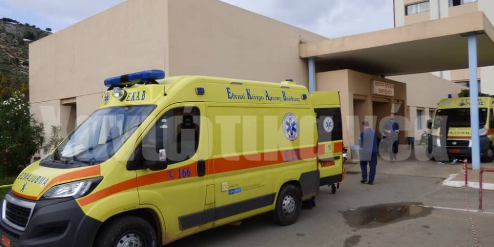 Χανιά: Τραυματίστηκε κοπέλα μετά από τροχαίο