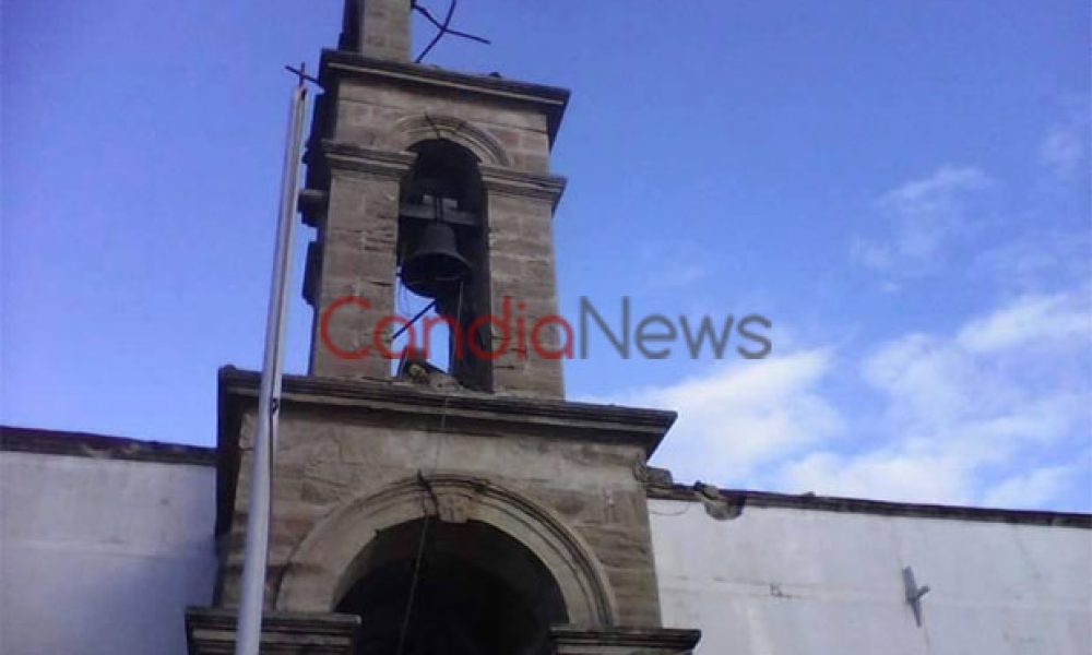 Κρήτη: Κεραυνός συνέτριψε εκκλησία - Απίστευτες φωτογραφίες