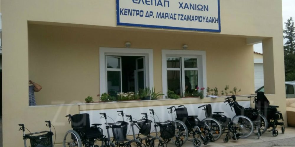 Από τη Νορβηγία στα Χανιά 16 αναπηρικά καροτσάκια μέσω μιας… ξενοδοϋπαλλήλου