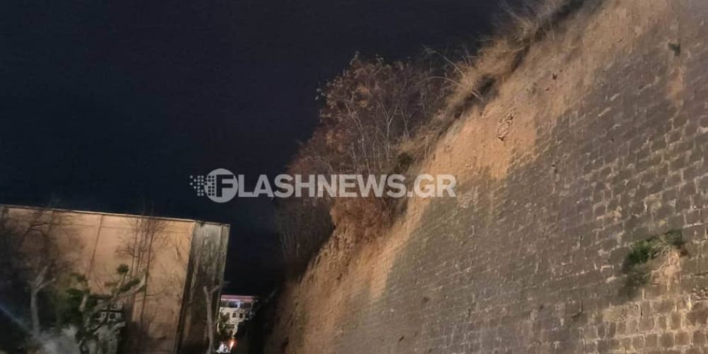Χανιά: Έπεσε πέτρα από τα ενετικά τείχη και τραυμάτισε νεαρό άνδρα