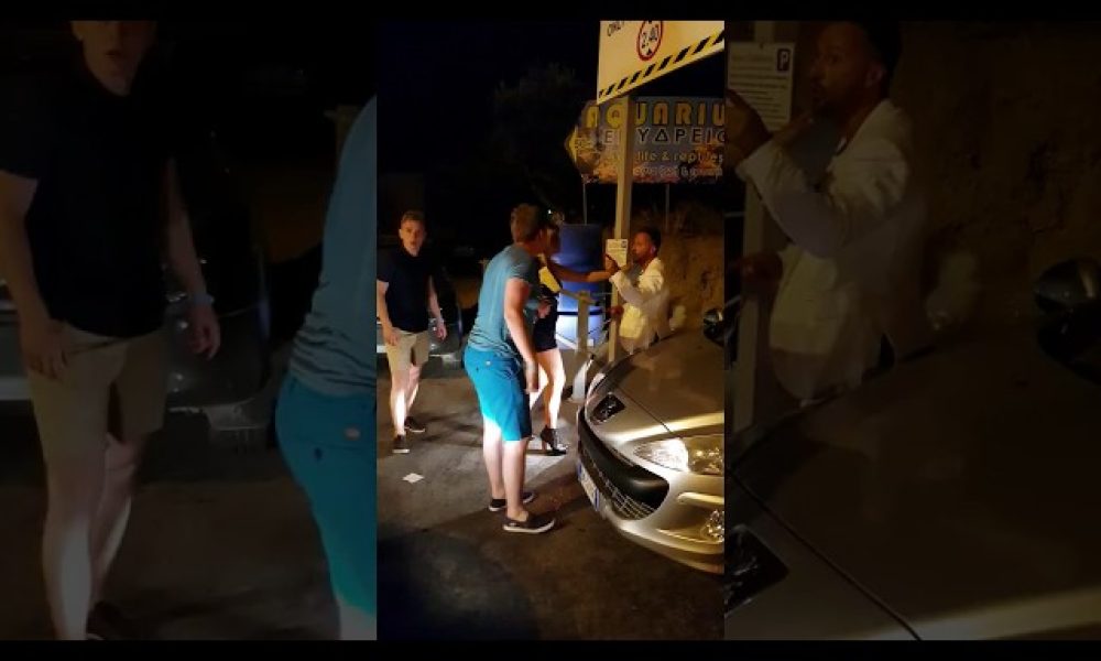 Κρήτη: Έπεσε ξύλο μεταξύ τουριστών - Ιταλορωσική σύρραξη (βίντεο)