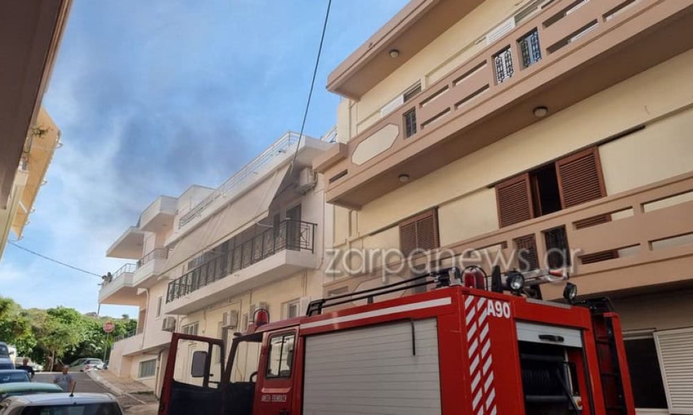 Χανιά: Φωτιά σε διαμέρισμα – Επενέβη η Πυροσβεστική (φωτο)