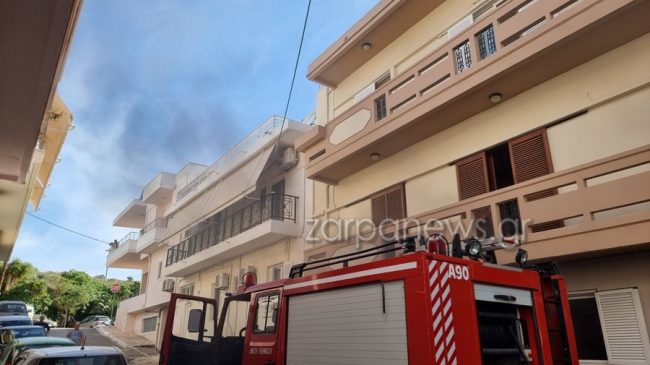 Χανιά: Φωτιά σε διαμέρισμα – Επενέβη η Πυροσβεστική (φωτο)
