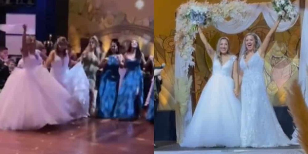 «Γάμος αλά ελληνικά» μεταξύ δύο γυναικών που έστησαν γλέντι στο Οντάριο (video)