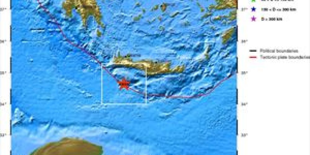 Σεισμός 4,7 Ρίχτερ σε απόσταση αναπνοής απο την Γαύδο