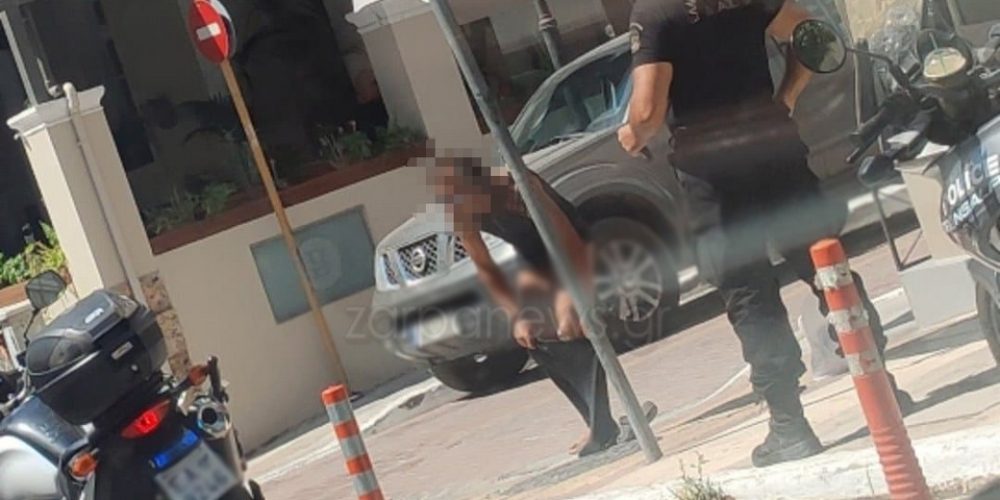Χανιά: Κυκλοφορούσε γυμνός μέρα μεσημέρι στο κέντρο της πόλης (φωτο)