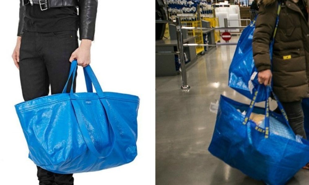 Ο Balenciaga αντέγραψε την τσάντα της ΙΚΕΑ και την πουλά για $2.000. Η IKEA απάντησε με τον καλύτερο τρόπο