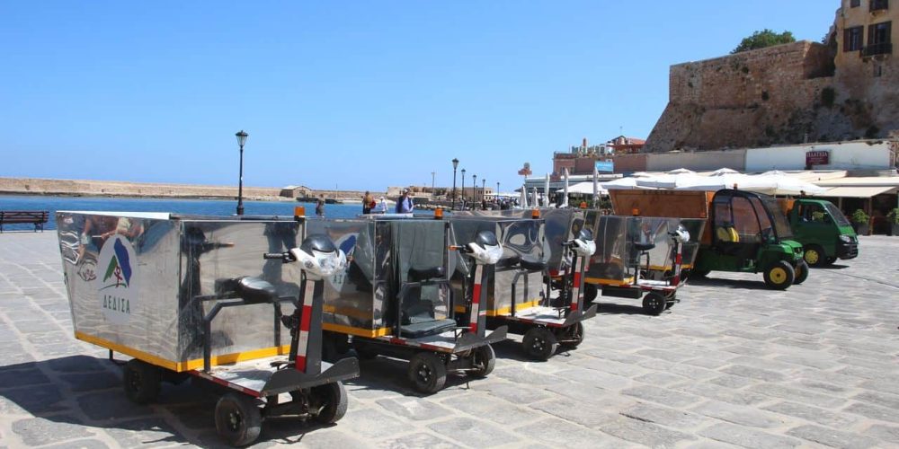 Χανιά: Οκτώ νέα ηλεκτροκίνητα οχήματα στην καθαριότητα της Παλιάς Πόλης & στο Ενετικό Λιμάνι (φωτο)
