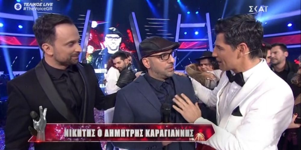 Ο Δημήτρης Καραγιάννης μεγάλος νικητής του Voice (video)