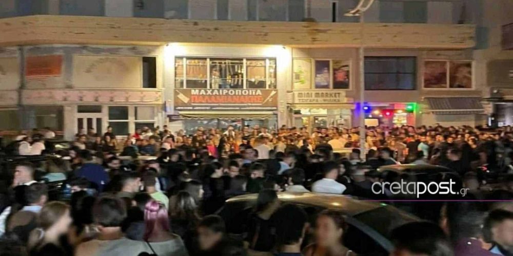 Τα κορωνοπάρτι συνεχίζονται Θεσσαλονίκη, Αττική, Πάτρα και Κρήτη – Μιλιούνια αδιάφορων σε δρόμους και πλατείες