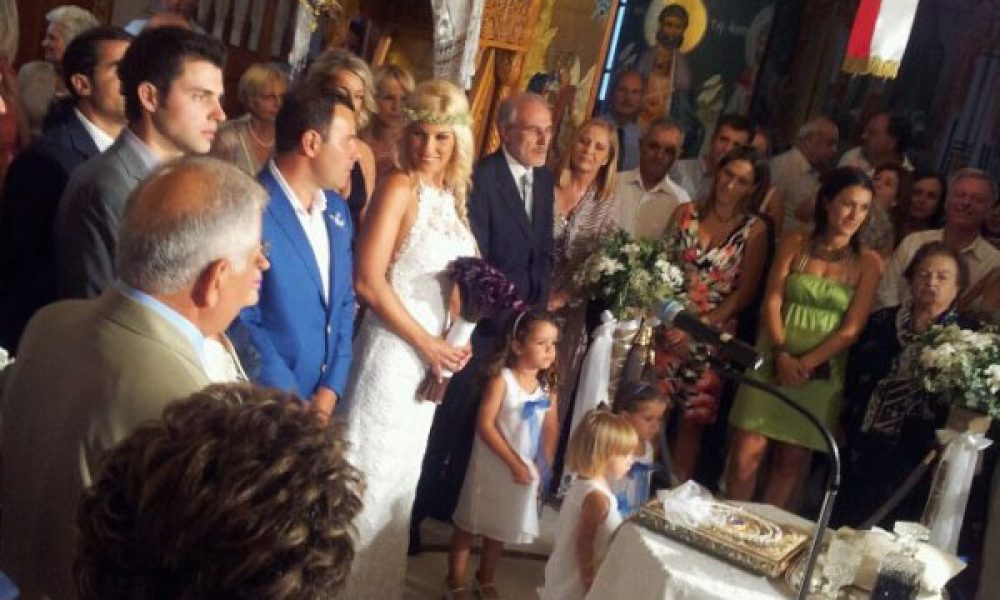 Ο παραμυθένιος γάμος παρουσιάστριας του Ant1 στα Χανιά (φωτο)