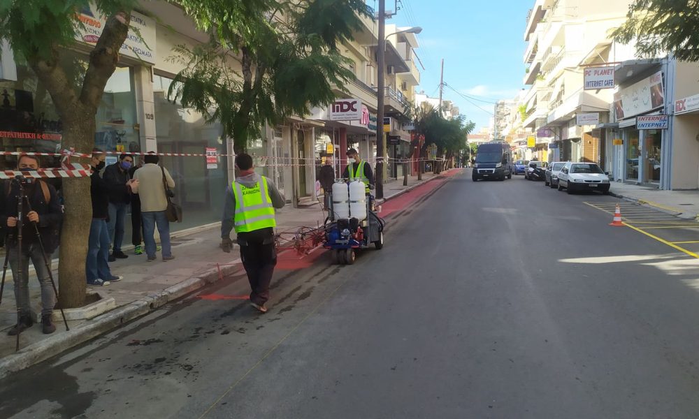 Χάνια: Ποδηλατοδρόμος για γέλια και για κλάματα στο κέντρο της πόλης (φωτο)