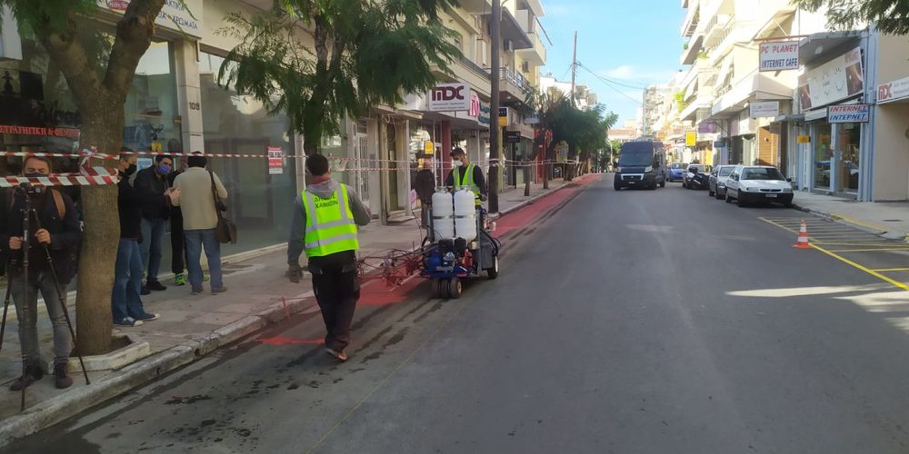 Χάνια: Ποδηλατοδρόμος για γέλια και για κλάματα στο κέντρο της πόλης (φωτο)