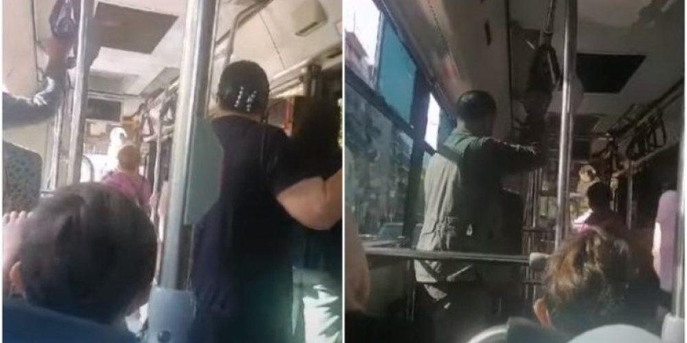 Χυδαία επίθεση οδηγού λεωφορείου σε γυναίκα επιβάτη: «Άντε στο διάολο χοντρή πατσαβούρα» (video)