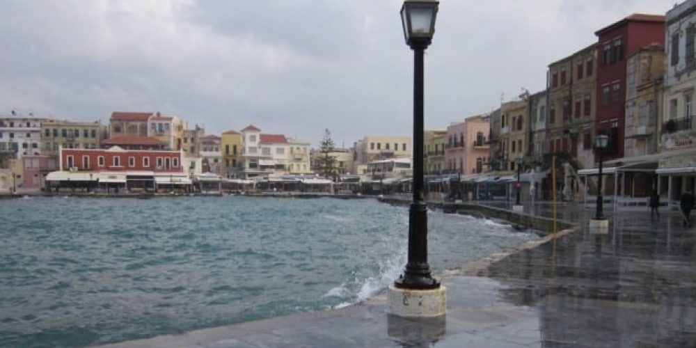 Βροχές στην Κρήτη μετά από 35 ημέρες ανομβρίας