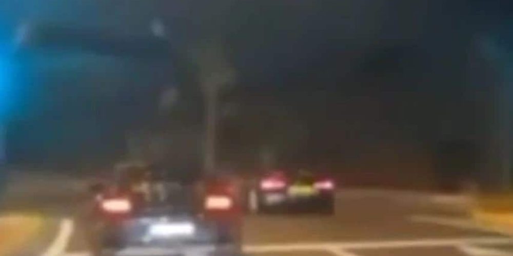 Mad Clip: Βίντεο ντοκουμέντο λίγο πριν από το τροχαίο – Η Porsche του τράπερ δίπλα στο Audi