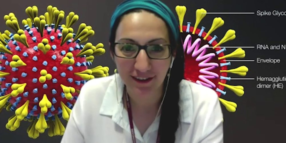 Η Χανιώτισσα Ζάνια Σταματάκη που καλλιεργεί τον κορωνοϊό στο εργαστήριό της μιλά για τα εμβόλια (video)