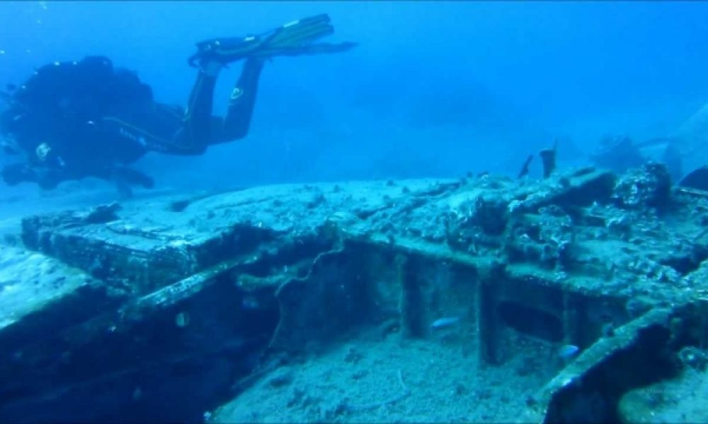Κρήτη: Κατάδυση στην ιστορία – Ένα γερμανικό αεροπλάνο στο βυθό (Βίντεο)