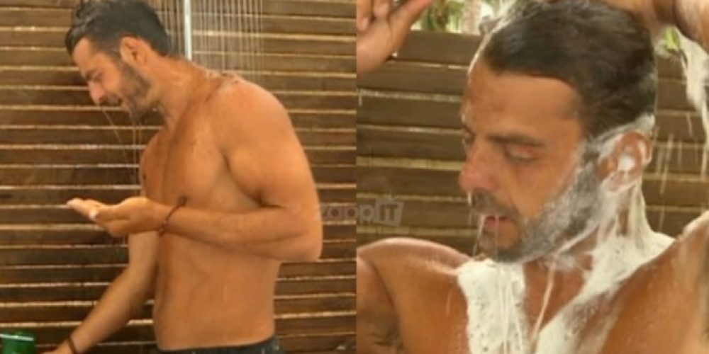 Survivor: Ο Γιώργος Αγγελόπουλος έκανε μπάνιο και «κατέρρευσε» ο γυναικείος πληθυσμός!