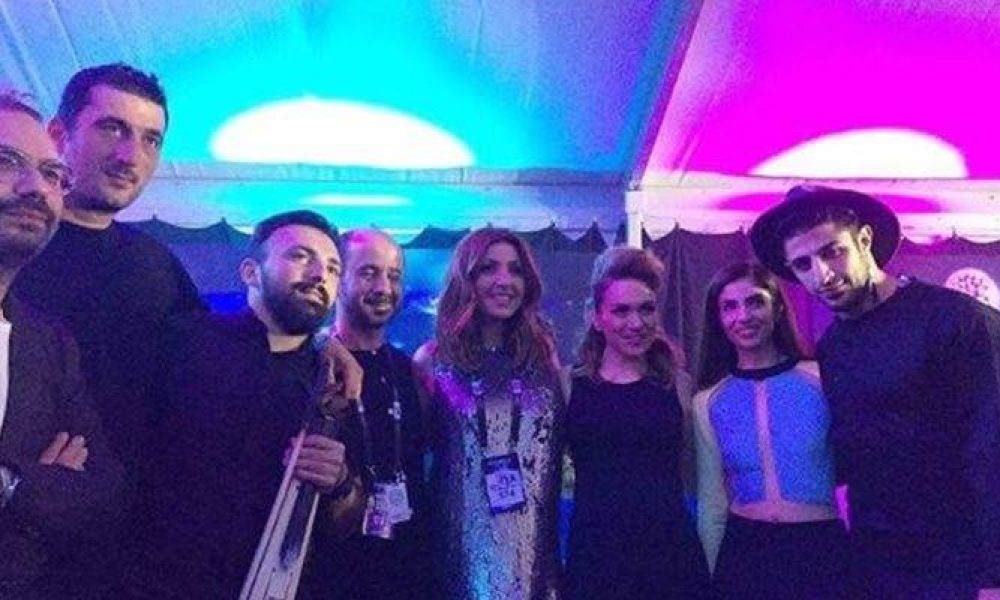 Βίντεο: Σέξι η Έλενα Παπαρίζου στο πάρτι Ελλάδας-Κύπρου για τη Eurovision