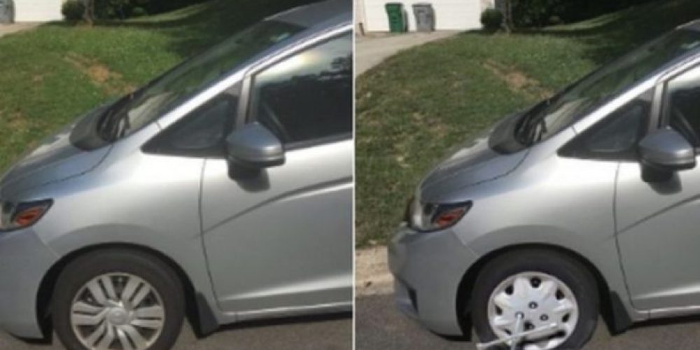 Έκανε photoshop στα λάστιχα του αμαξιού του για να κάνει «κοπάνα» από τη δουλειά
