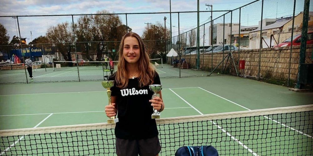 Η Χανιώτισσα αθλήτρια Μυρτώ Πρωιμάκη 2η στο Πανευρωπαικό Τουρνουά τένις της Κύπρου