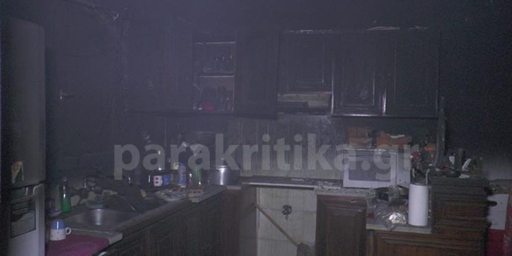 Χανιά: Ενώ υποδέχονταν το νέο έτος το σπίτι τους τυλίχτηκε στις φλόγες (φωτο)